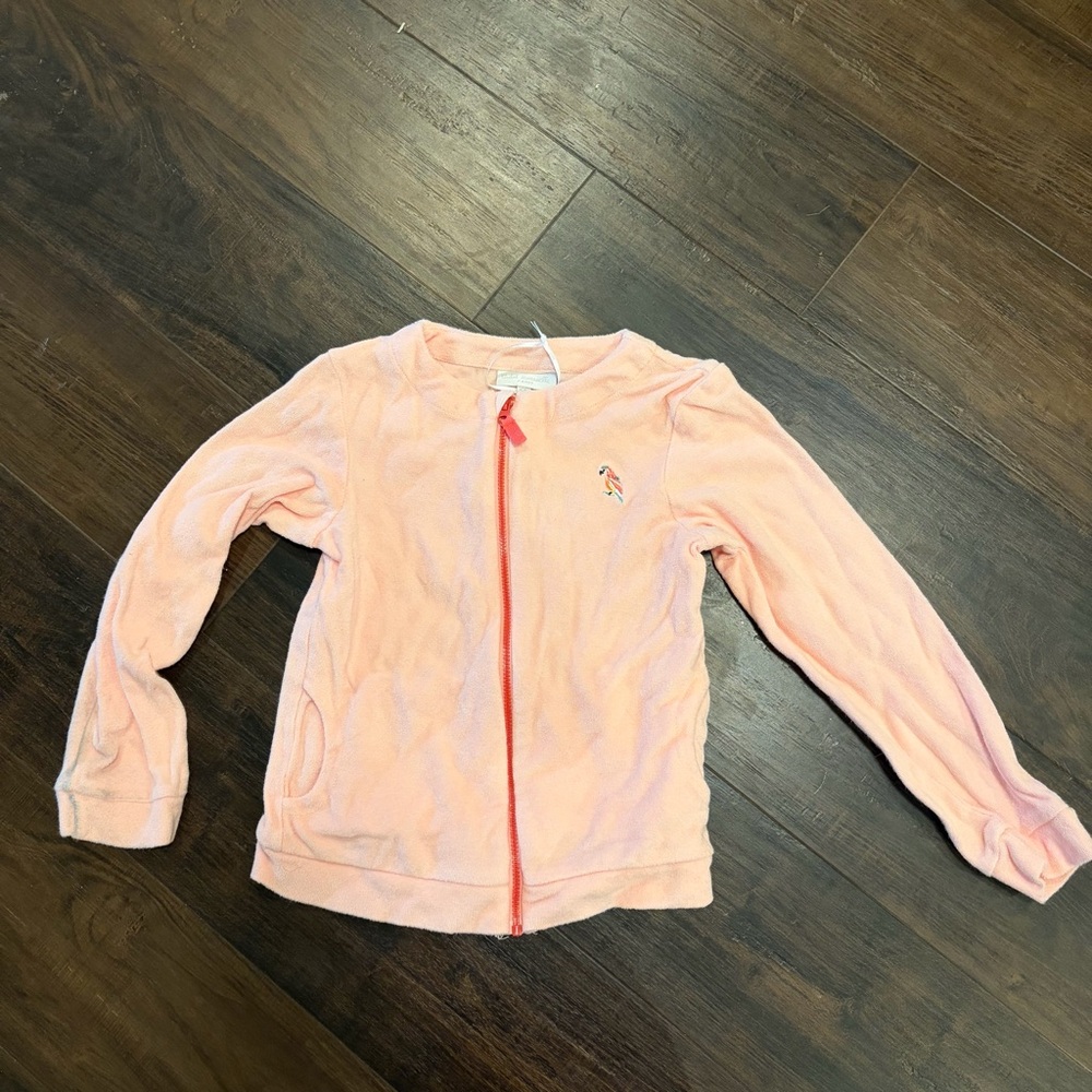 Cadet Rousselle Light Pink Zip Jacket Size 5